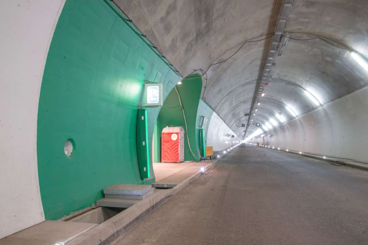 Tunnel Stafelter Galeries Portail des travaux publics Luxembourg