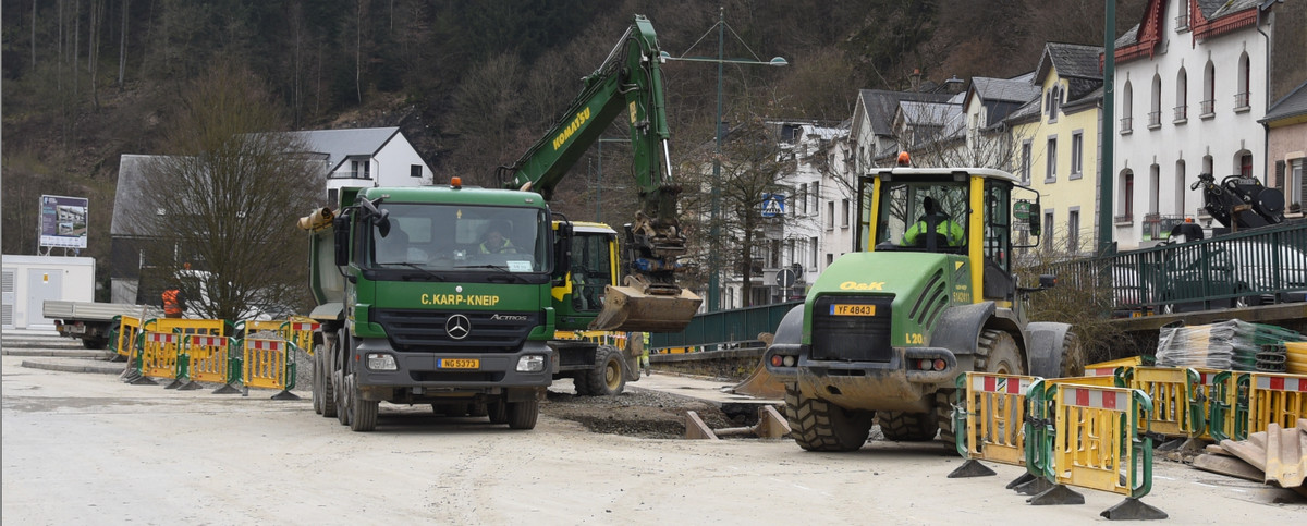 Réaménagement de la gare de Clervaux