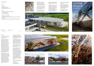 Oeuvre d’art de l’artiste Simone Decker, Re-ROOTED, Lycée Technique Agricole à Gilsdorf