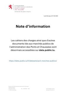 Note d’information