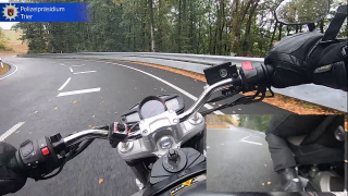 N10: La police allemande filme le marquage pour motards