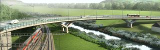 Mise en service du nouveau pont Patton à Ettelbruck