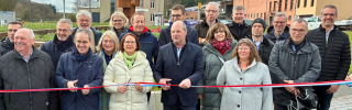 Le rond-point Reichlange inauguré