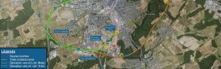 A1: Chantier entre la croix de Gasperich et l’échangeur Kirchberg (23-26.05.2025)