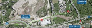 A4/A13: Modification permanente de la circulation à la jonction de Lankelz à partir du vendredi 31 juillet 2026