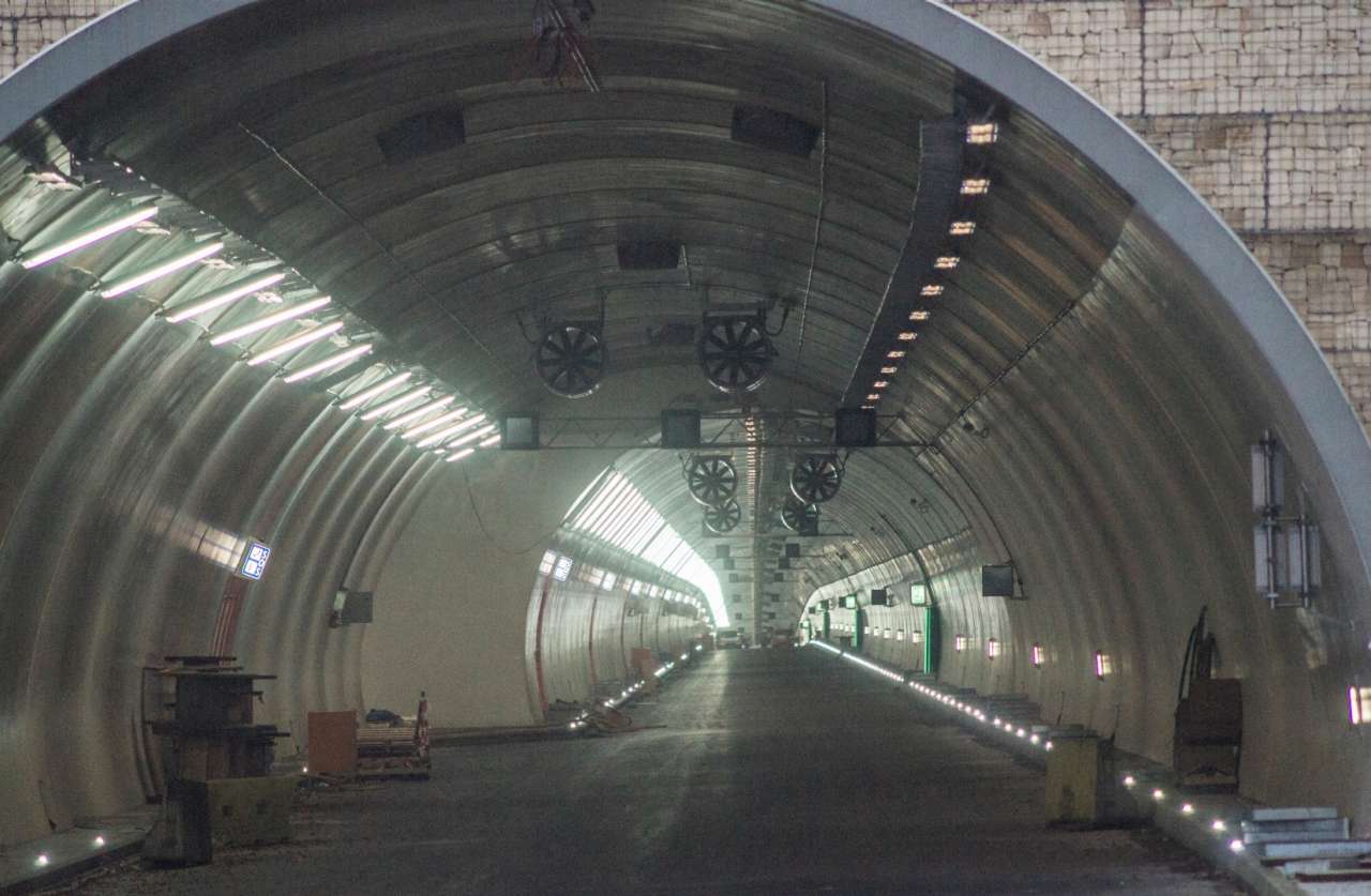 Tunnel Stafelter Galeries Portail des travaux publics Luxembourg