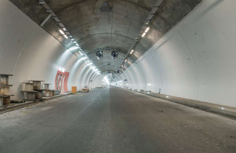 Tunnel Stafelter Galeries Portail des travaux publics Luxembourg