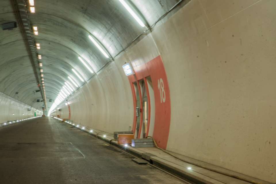 Tunnel Stafelter Galeries Portail des travaux publics Luxembourg